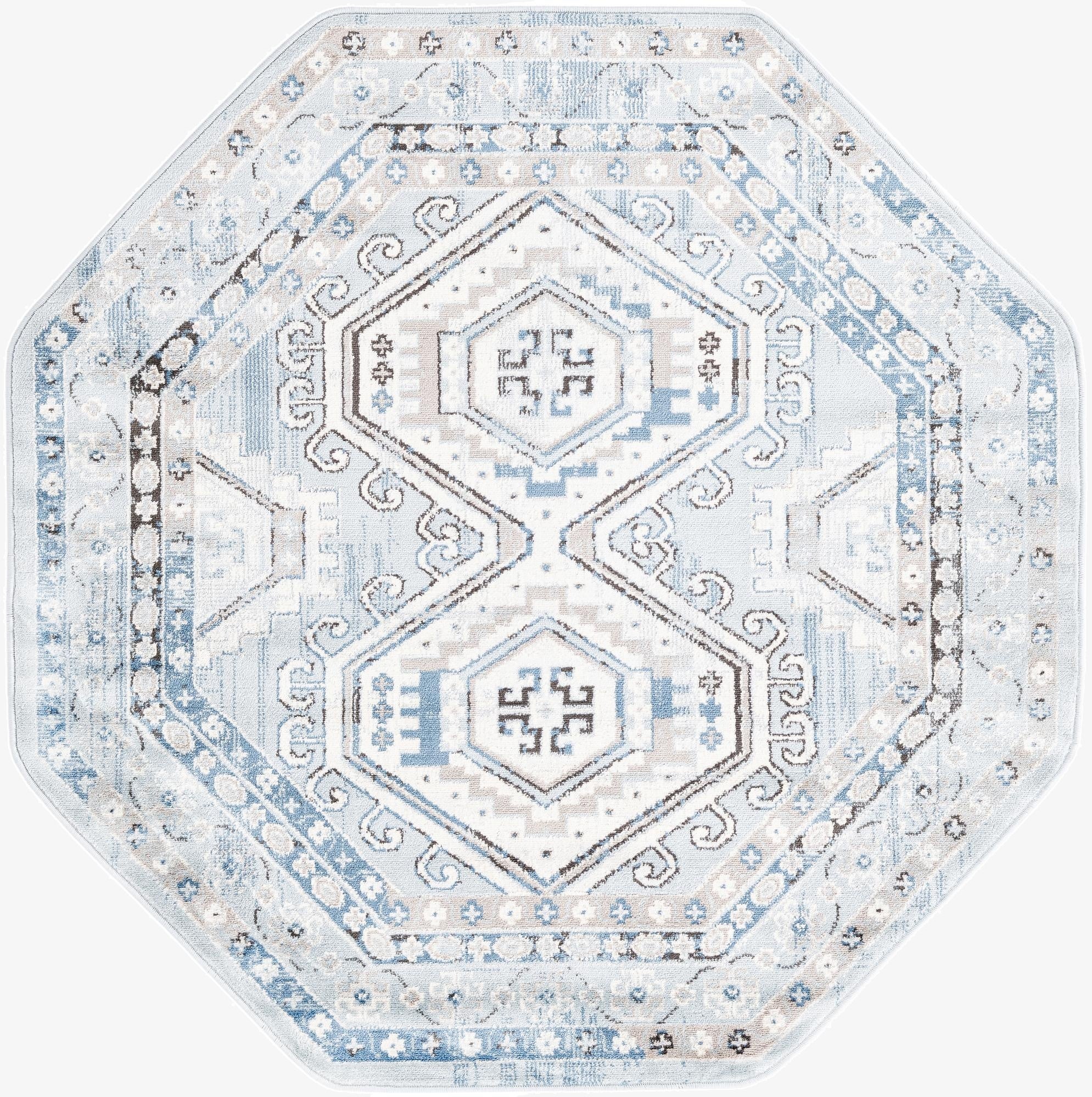 5' 3 x 5' 3 Charlotte Octagon Rug