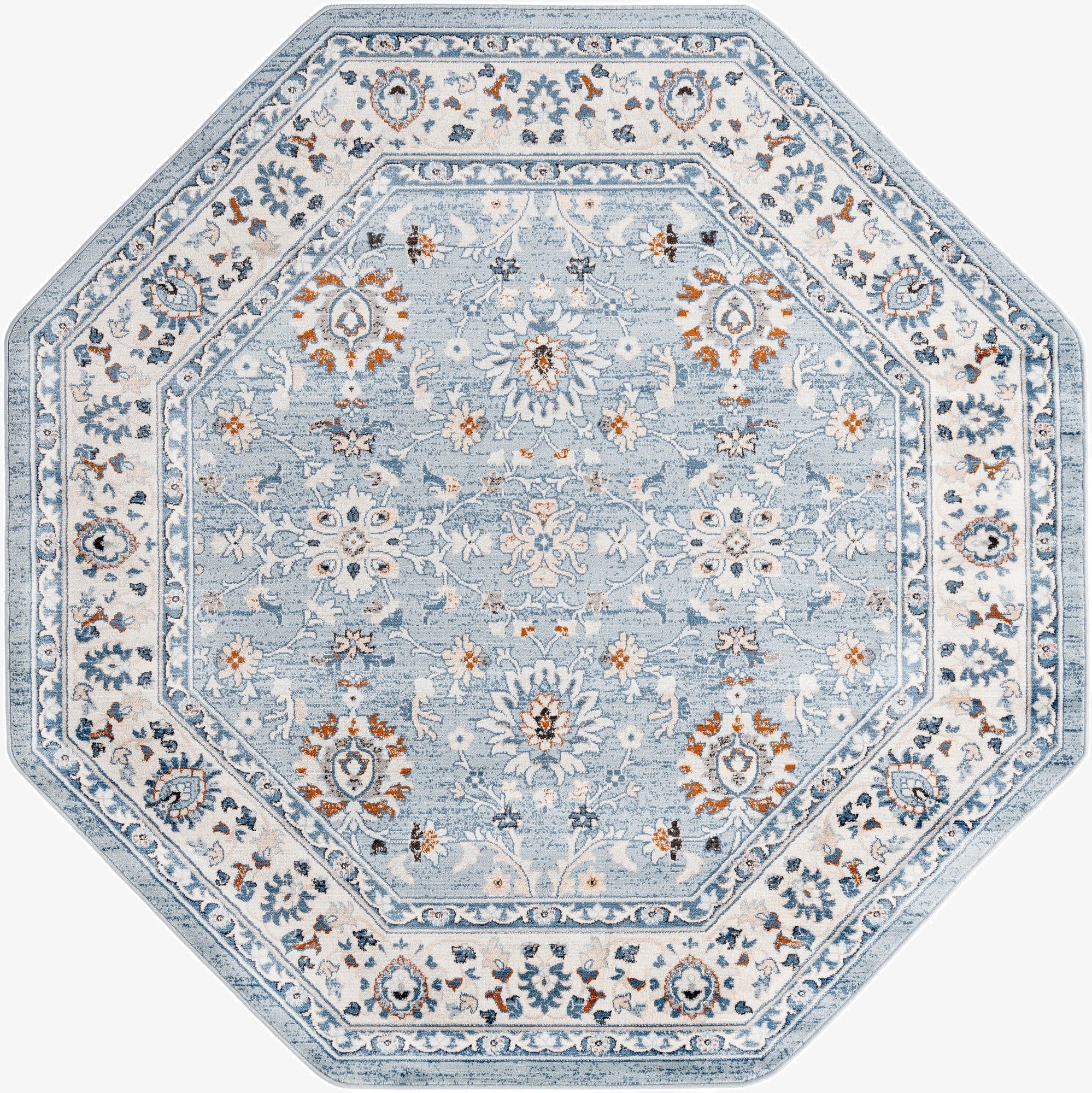 7' 10 x 7' 10 Charlotte Octagon Rug