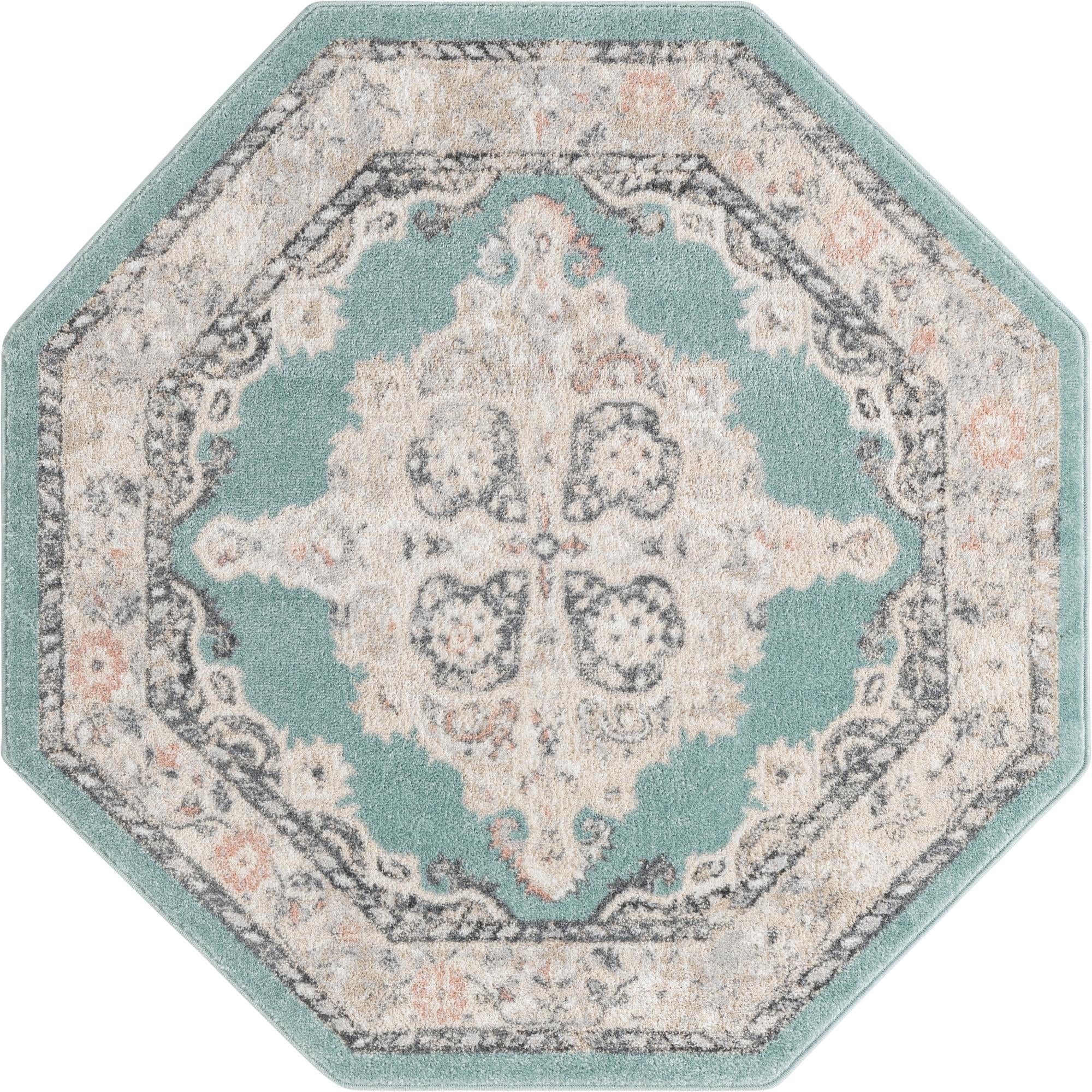 5' x 5' Parker Octagon Rug