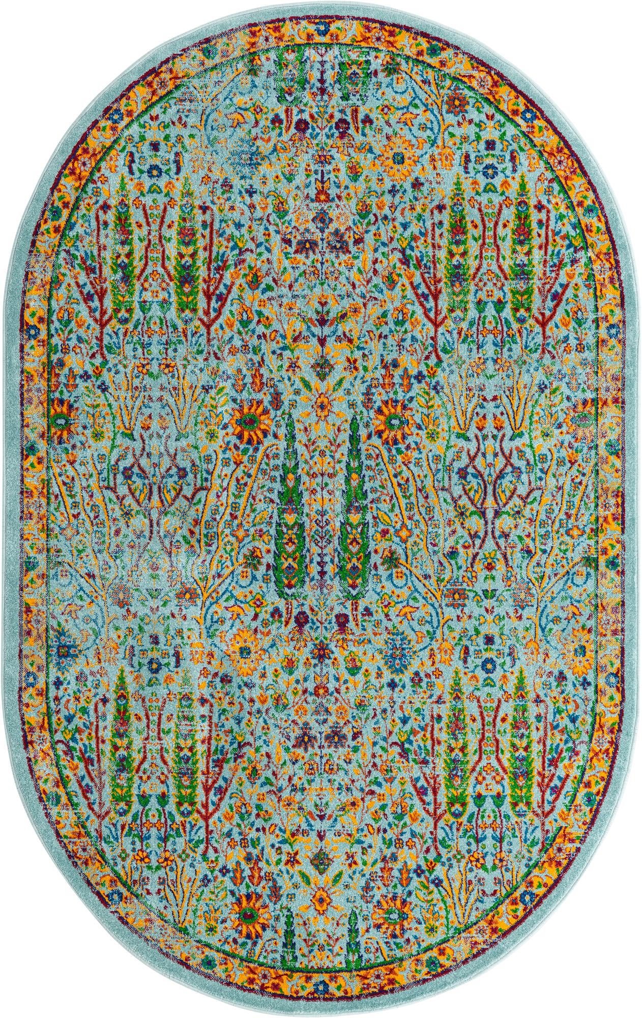 Rug Aqua Blue Swatch link