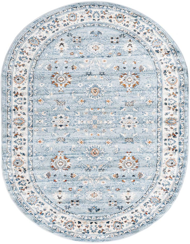 Detail image of 5' 3 x 8' Charlotte Oval Rug
