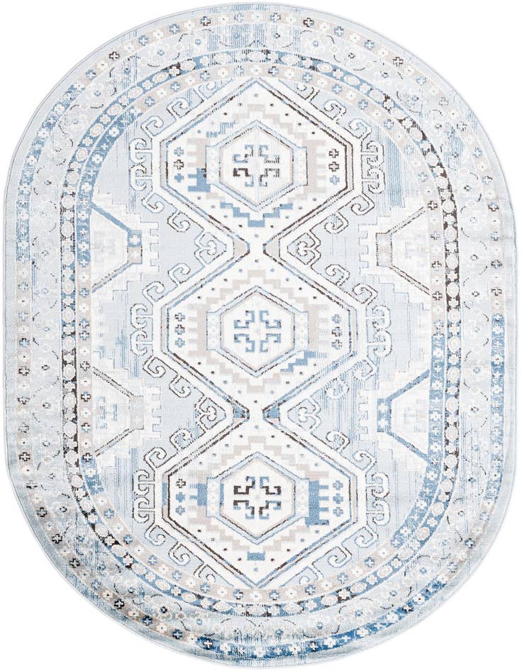 Detail image of 5' 3 x 8' Charlotte Oval Rug