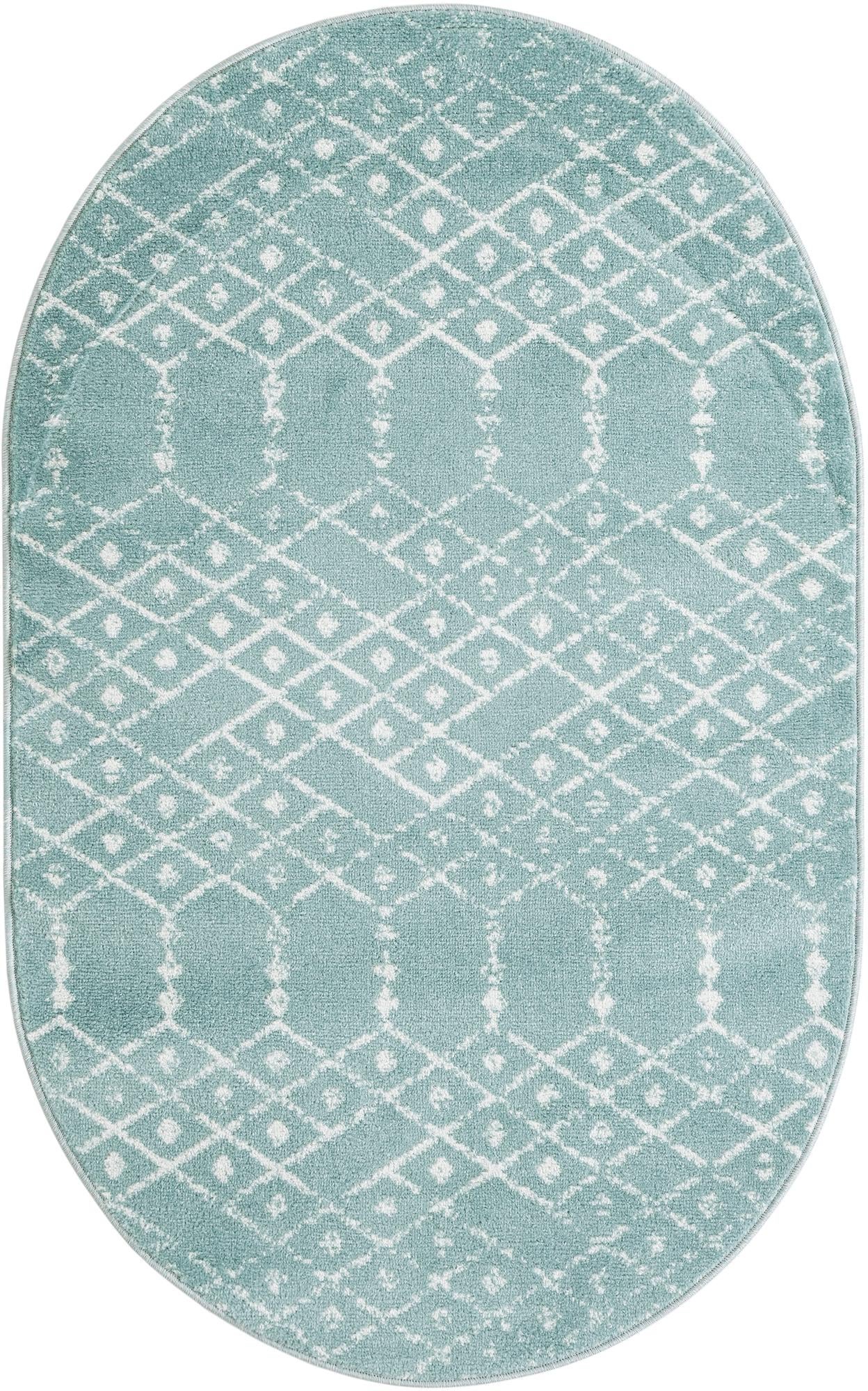 3' 3 x 5' 3 Paxon Trellis Oval Rug