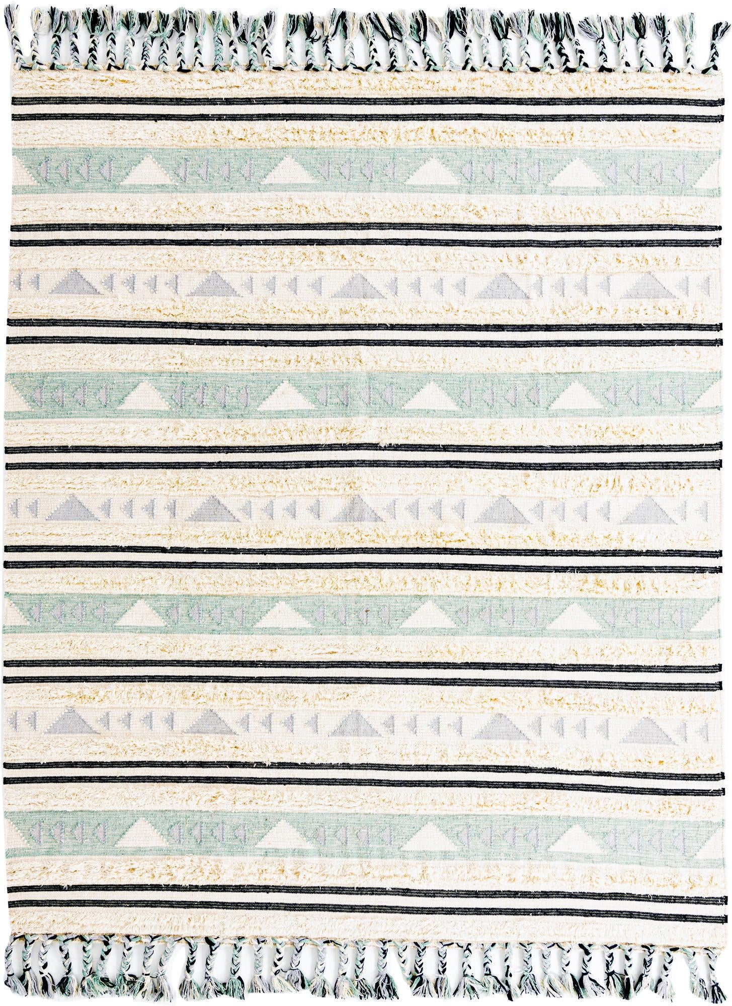 8' x 10' Hand Woven Arizona Wool Rug