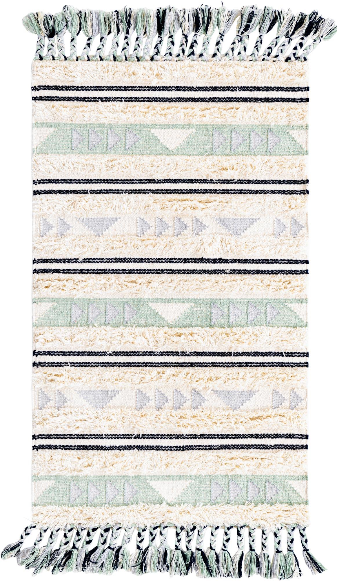 3' 3 x 5' 1 Hand Woven Arizona Wool Rug