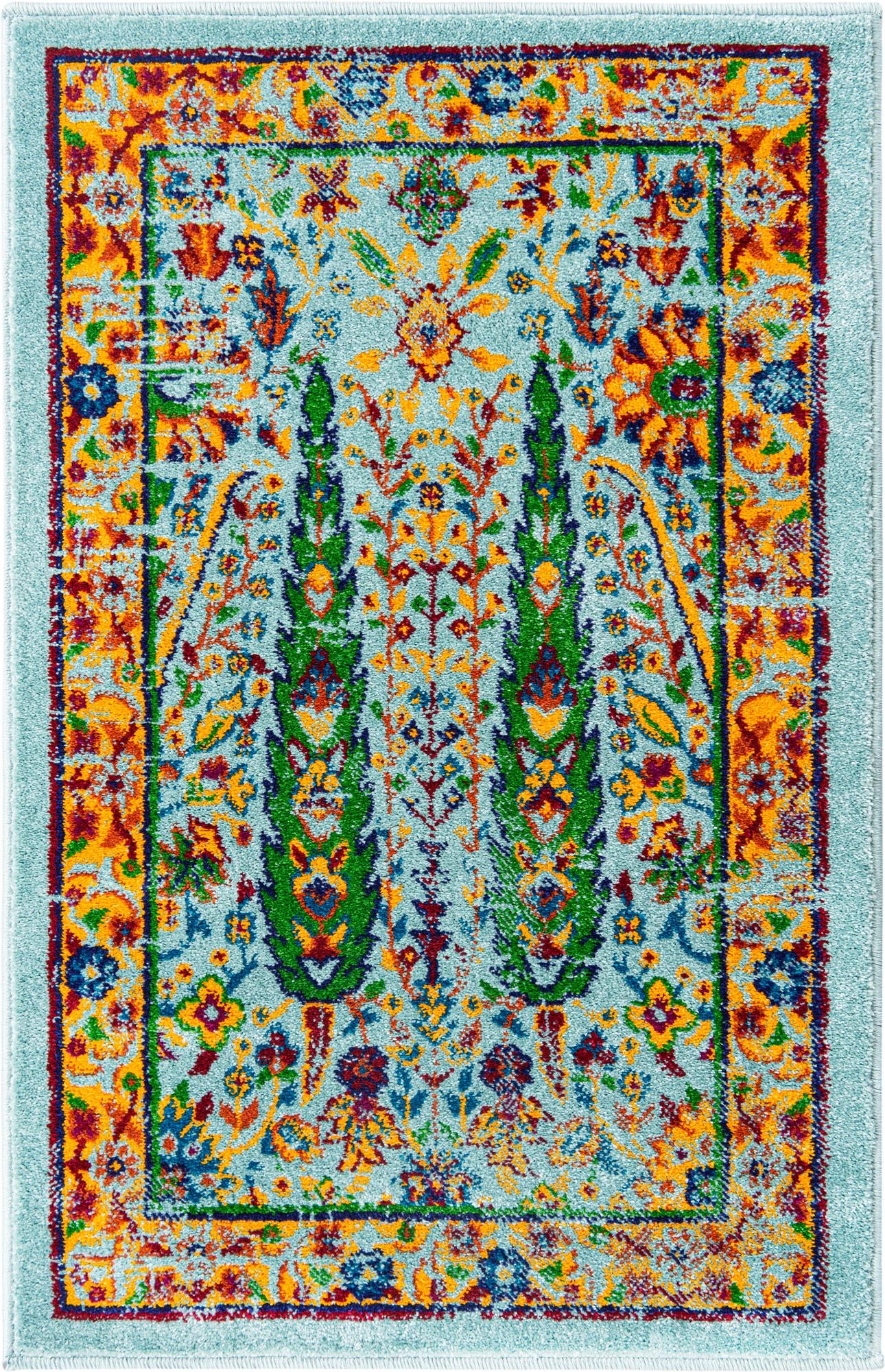 Rug Aqua Blue Swatch link