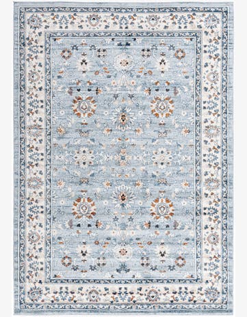 Aqua Blue Charlotte Rug