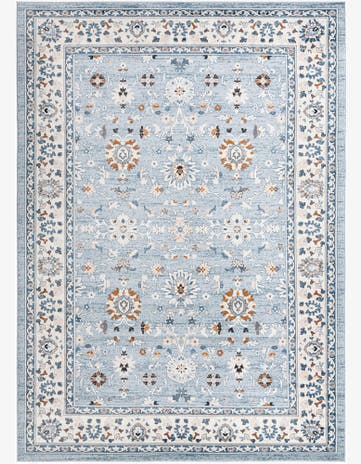 Aqua Blue Charlotte Rug