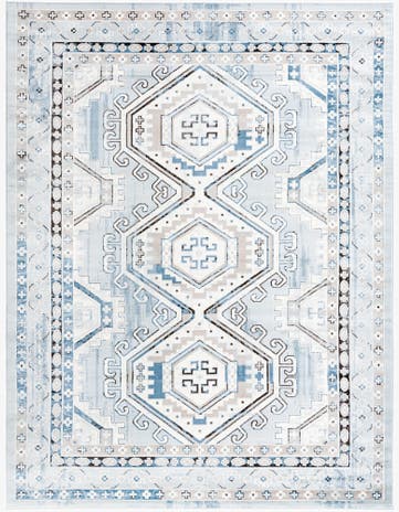 Aqua Blue Charlotte Rug