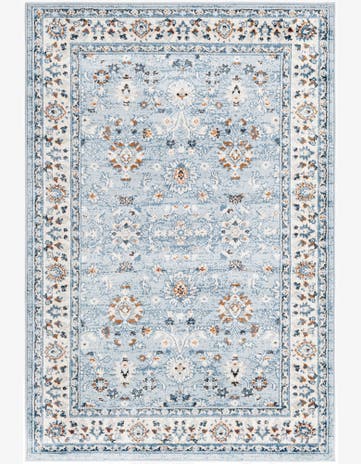 Aqua Blue Charlotte Rug