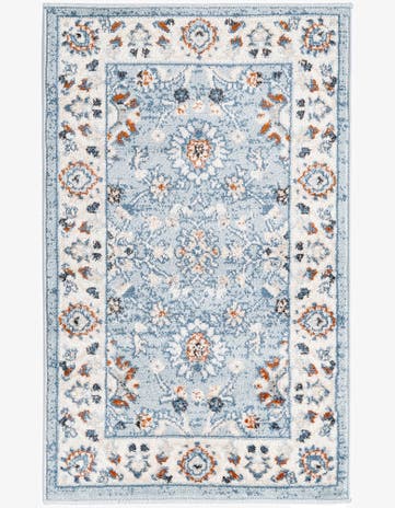 Aqua Blue Charlotte Rug