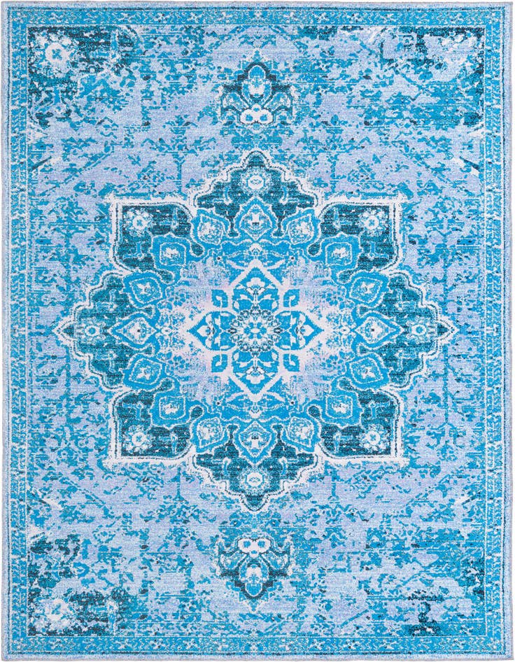 Detail image of 10' 6 x 14' Washable Francesca Rug