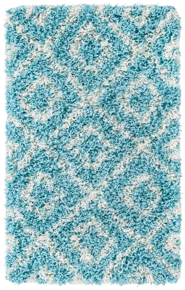 2' x 3' Lattice Shag Rug