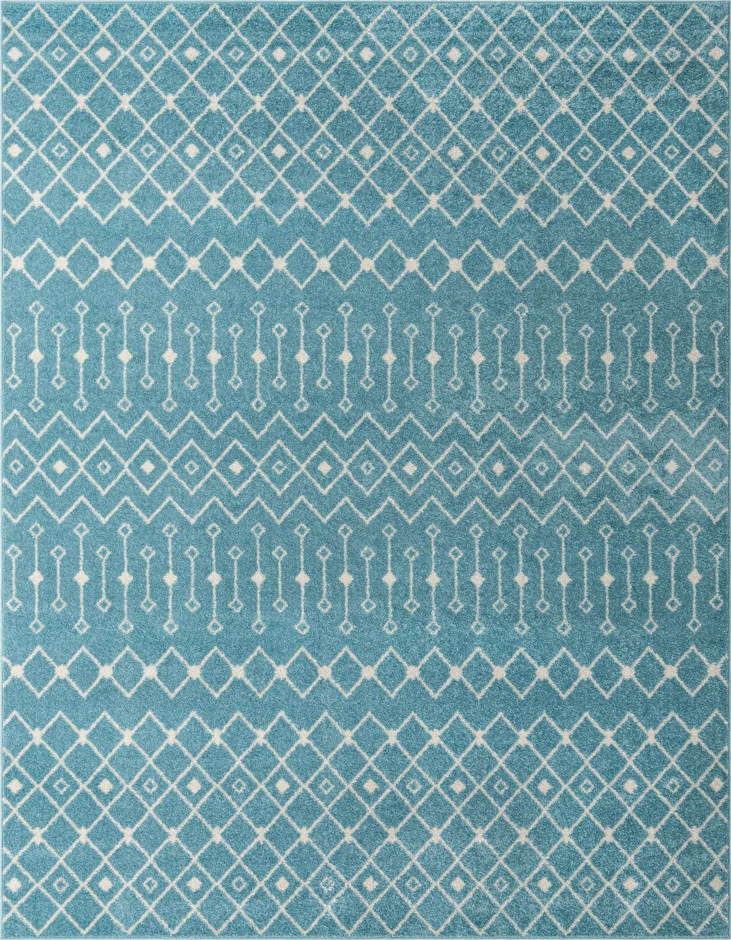 10' 8 x 14' Moroccan Trellis Rug