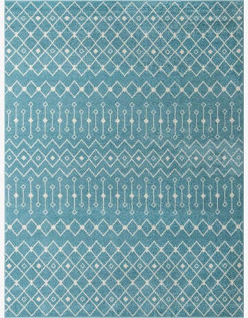 10' 8 x 14' Moroccan Trellis Rug
