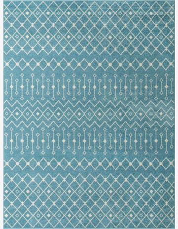 10' x 13' Moroccan Trellis Rug