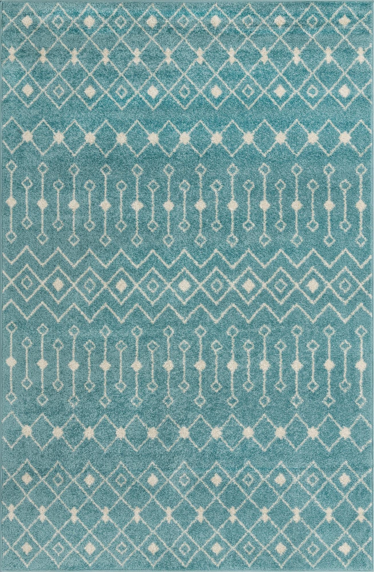 Primary image 6' x 9' Moroccan Trellis Rug