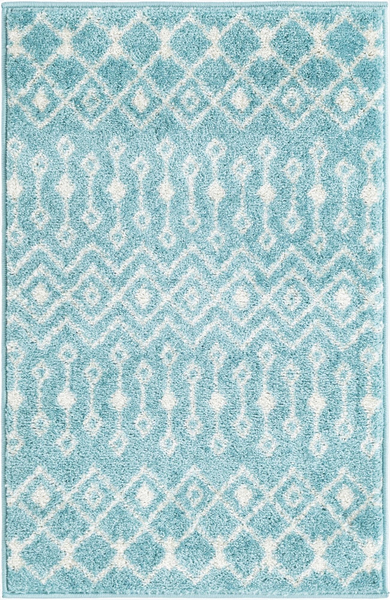 2' x 3' Moroccan Trellis Rug
