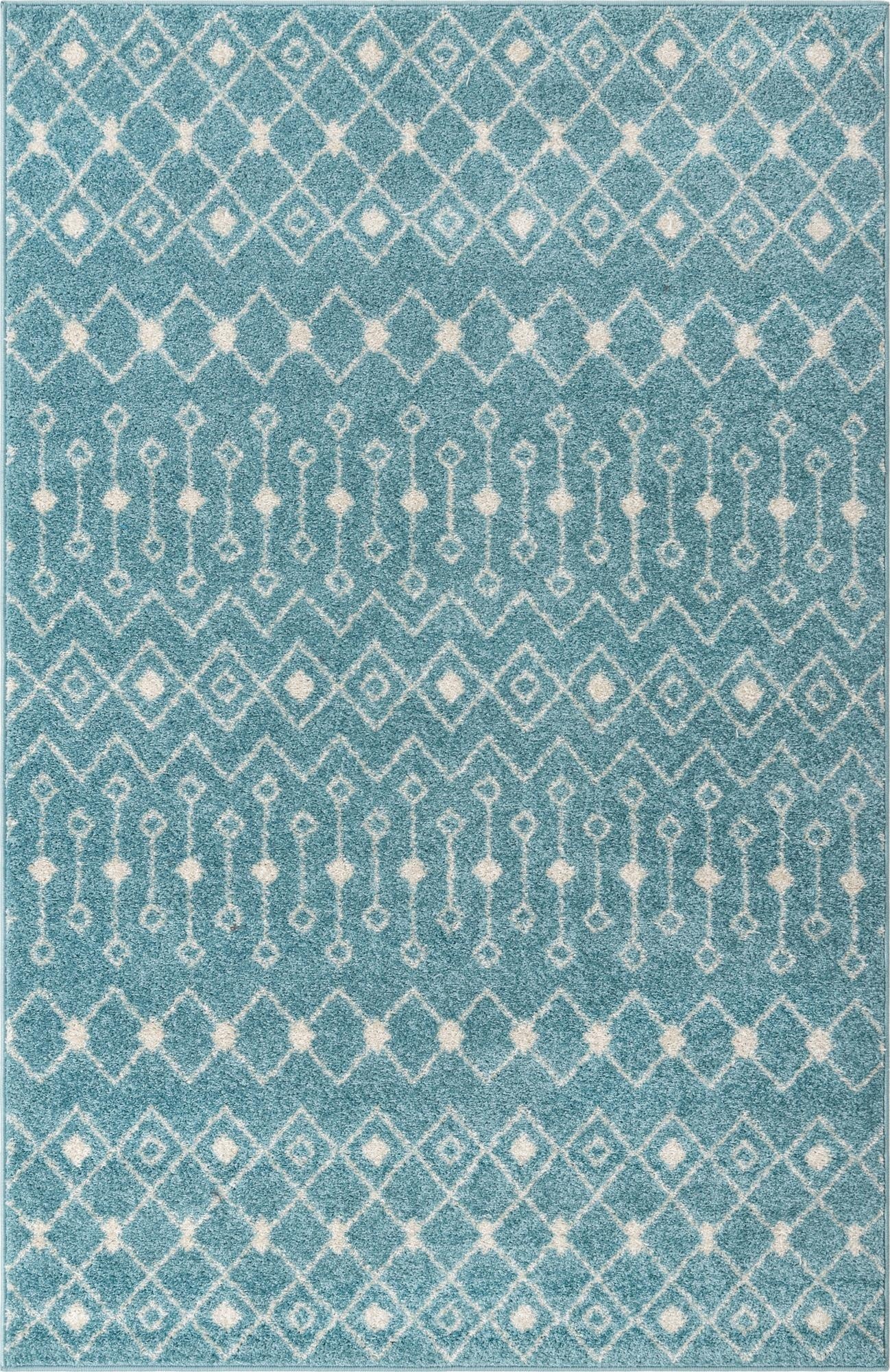 5' 3 x 8' Moroccan Trellis Rug