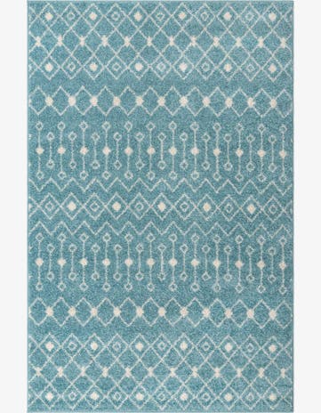 5' 3 x 8' Moroccan Trellis Rug