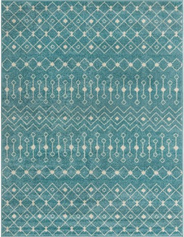 7' 10 x 10' Moroccan Trellis Rug