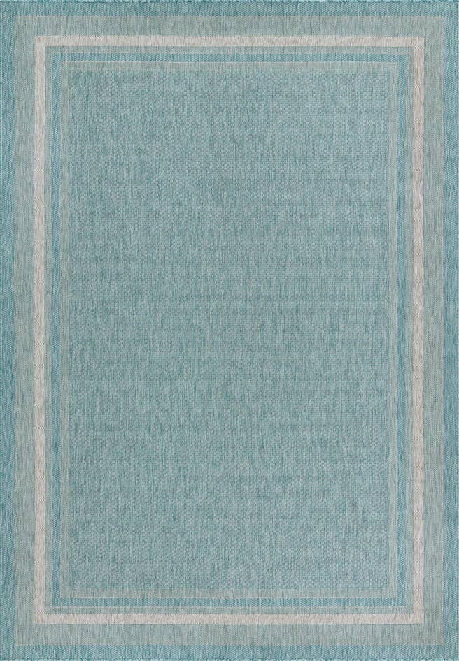 Vue détaillée : 240cm x 335cm Facile à nettoyer Border Tapis Intérieur / Extérieur