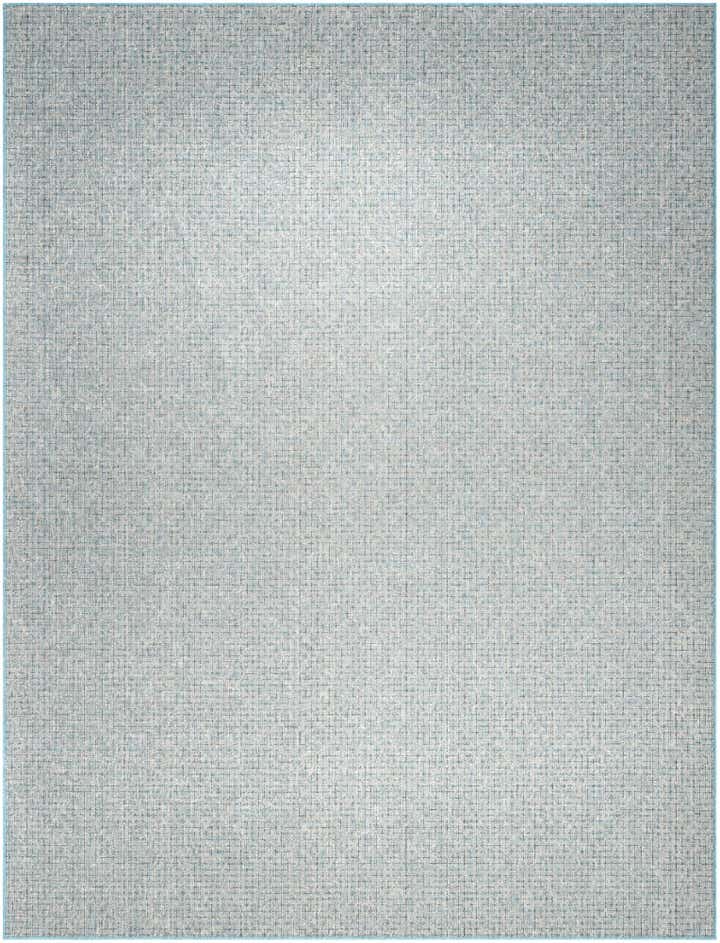10' x 13' Easy-Clean Checkered Indoor / Outdoor Rug