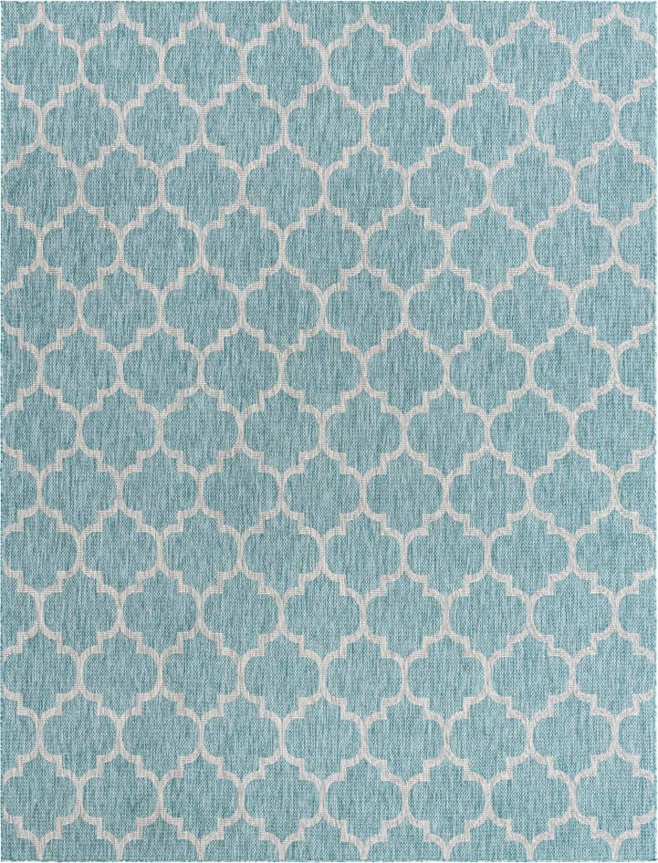 Detail image of 305cm x 400cm Easy-Clean Lattice Indoor / Outdoor Rug