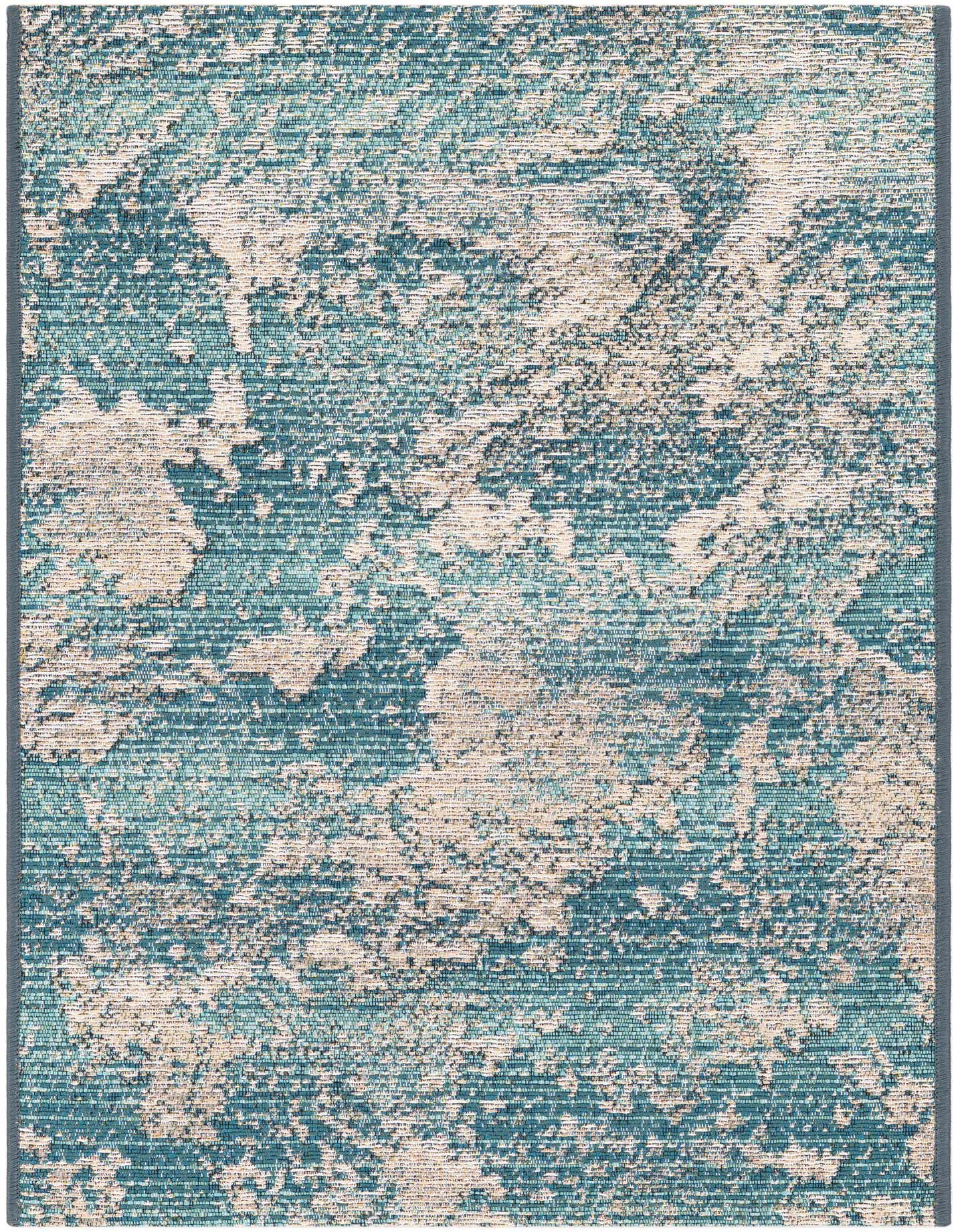 2' x 3' Easy-Clean Modern Indoor / Outdoor Rug
