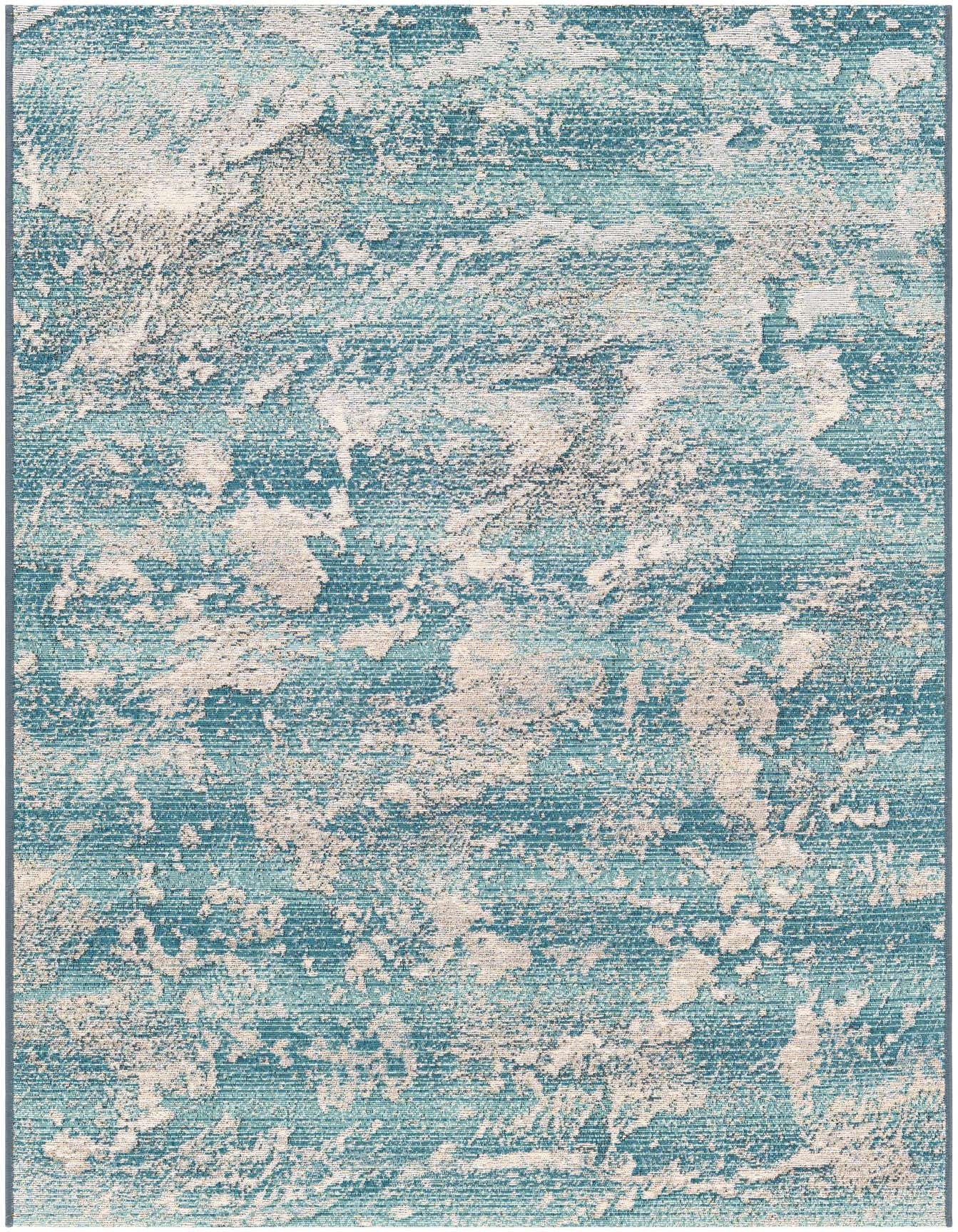 4' x 6' Easy-Clean Modern Indoor / Outdoor Rug