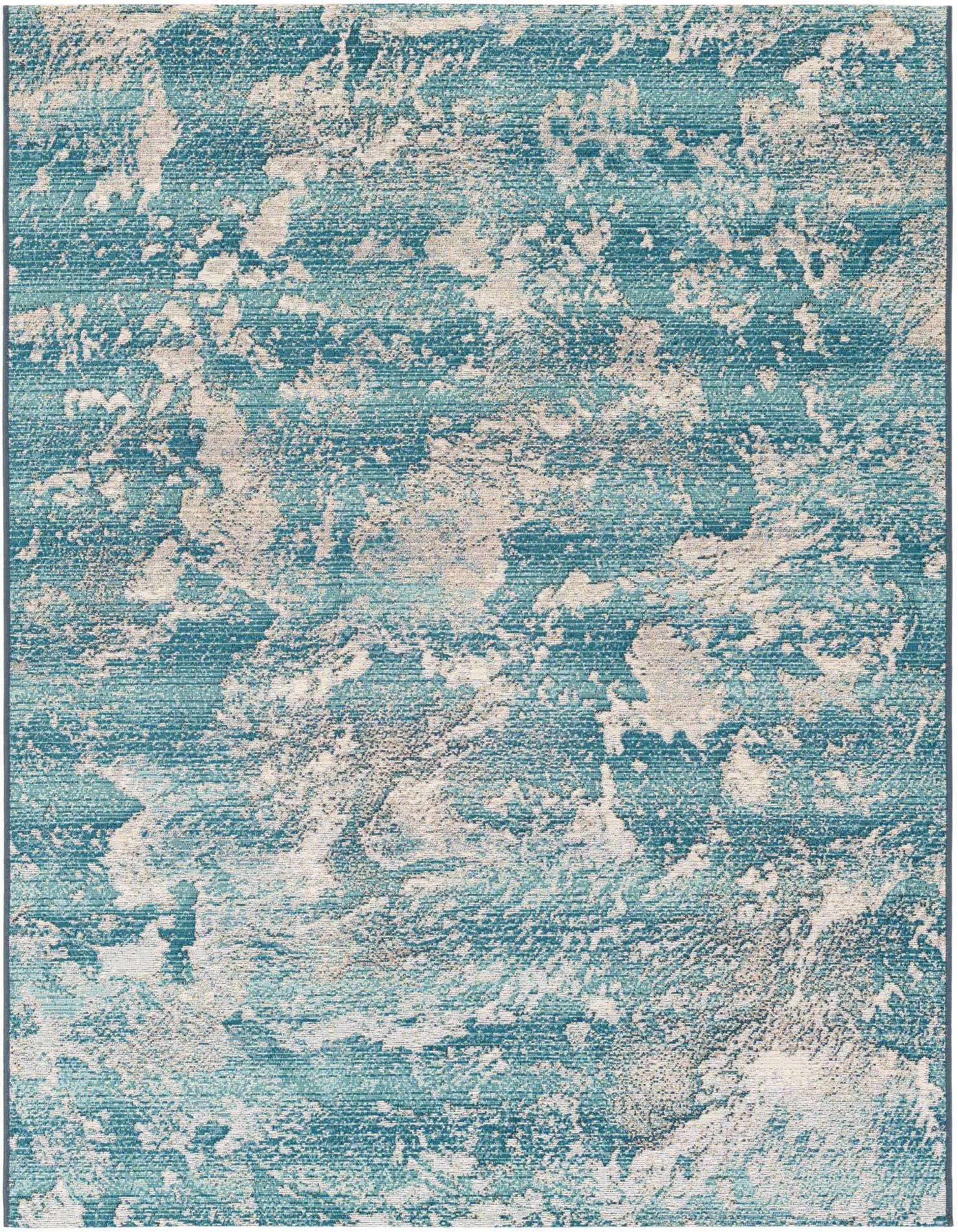 5' x 7' Easy-Clean Modern Indoor / Outdoor Rug