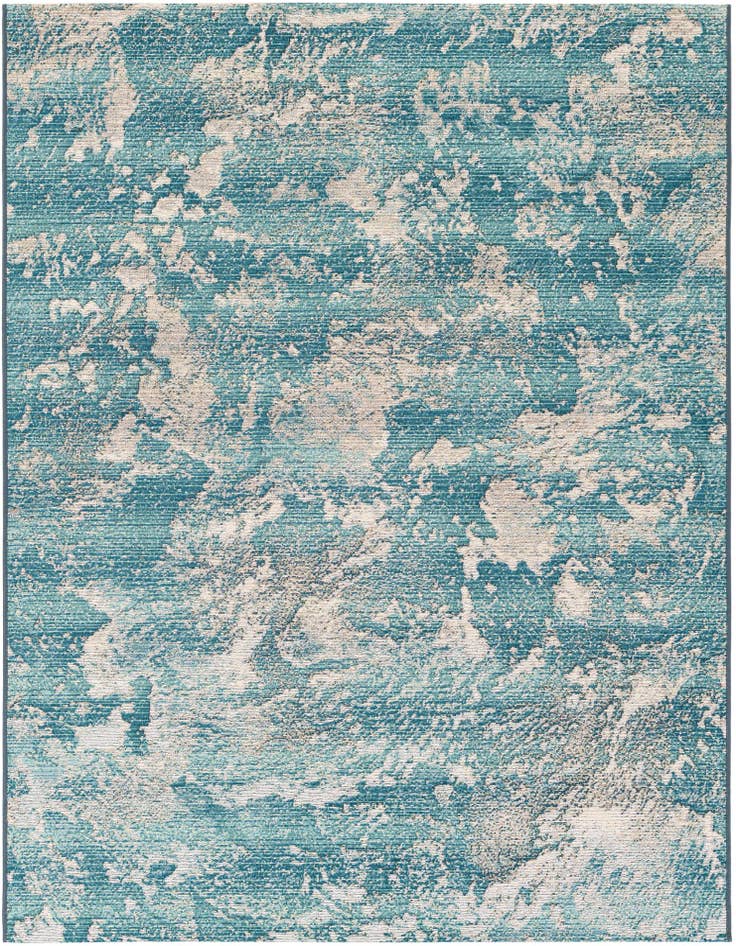 Detail image of 5' x 7' Easy-Clean Modern Indoor / Outdoor Rug