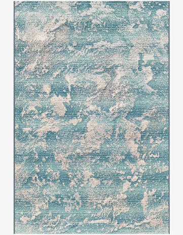 4' x 6' Easy-Clean Modern Indoor / Outdoor Rug