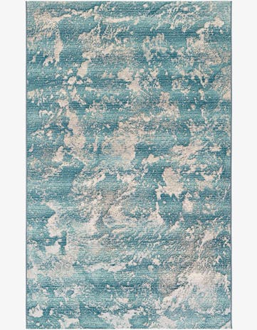 5' x 8' Easy-Clean Modern Indoor / Outdoor Rug