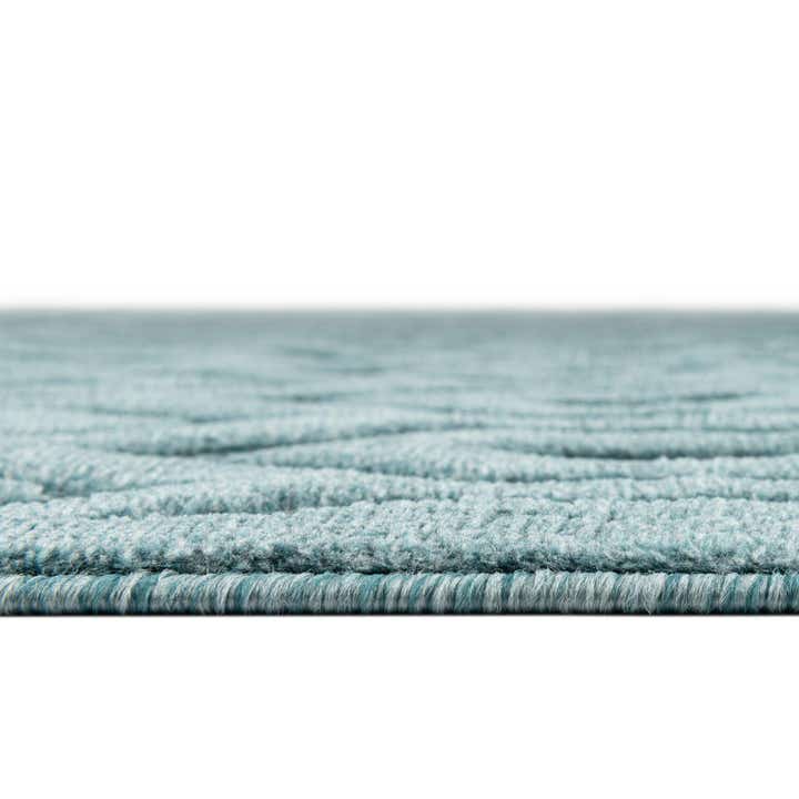 4' x 6' Easy-Clean Trellis Textured Indoor / Outdoor Rug
