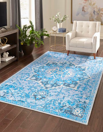 7' 10 x 11' Washable Renaissance Rug
