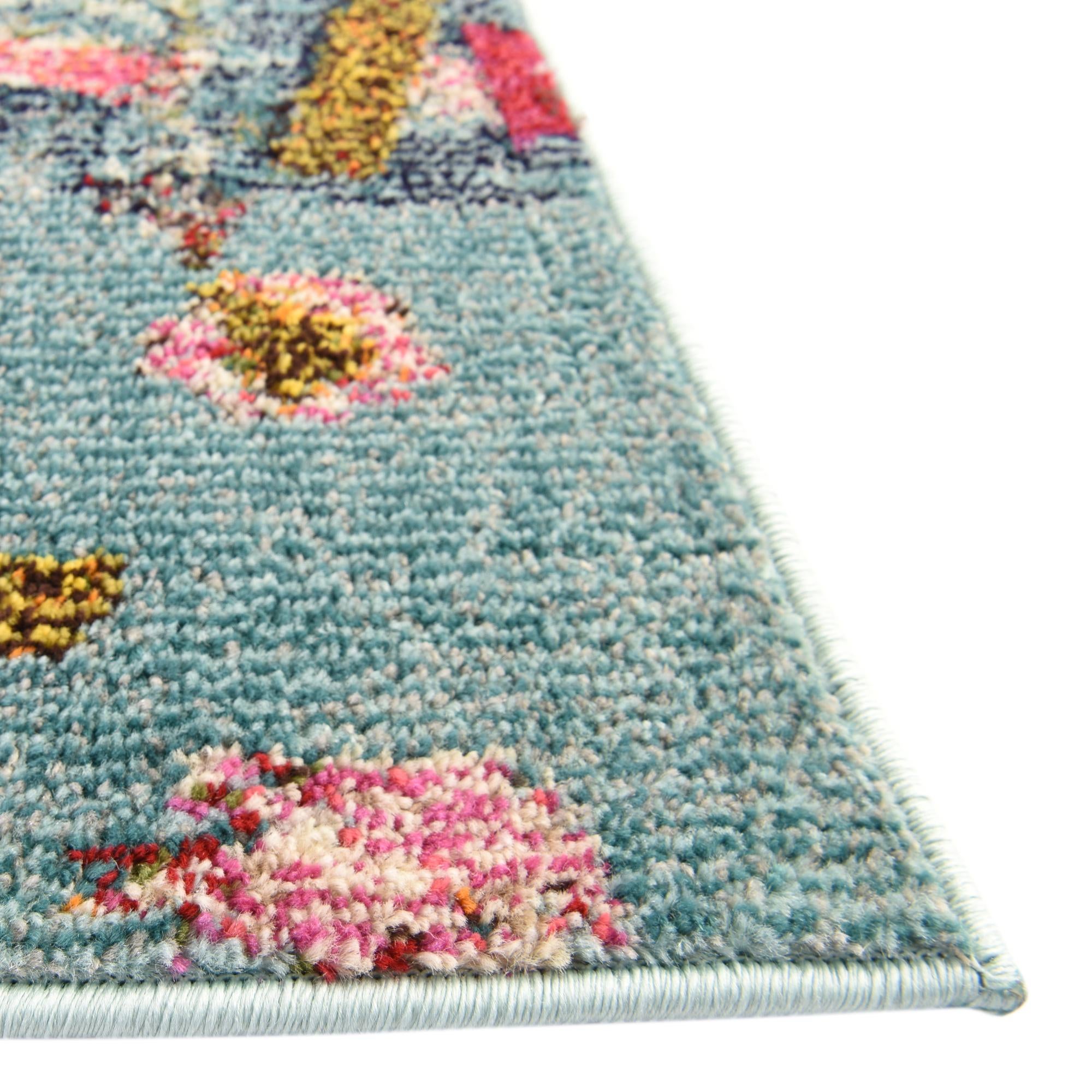 9' x 12' Washable Vivid Rug