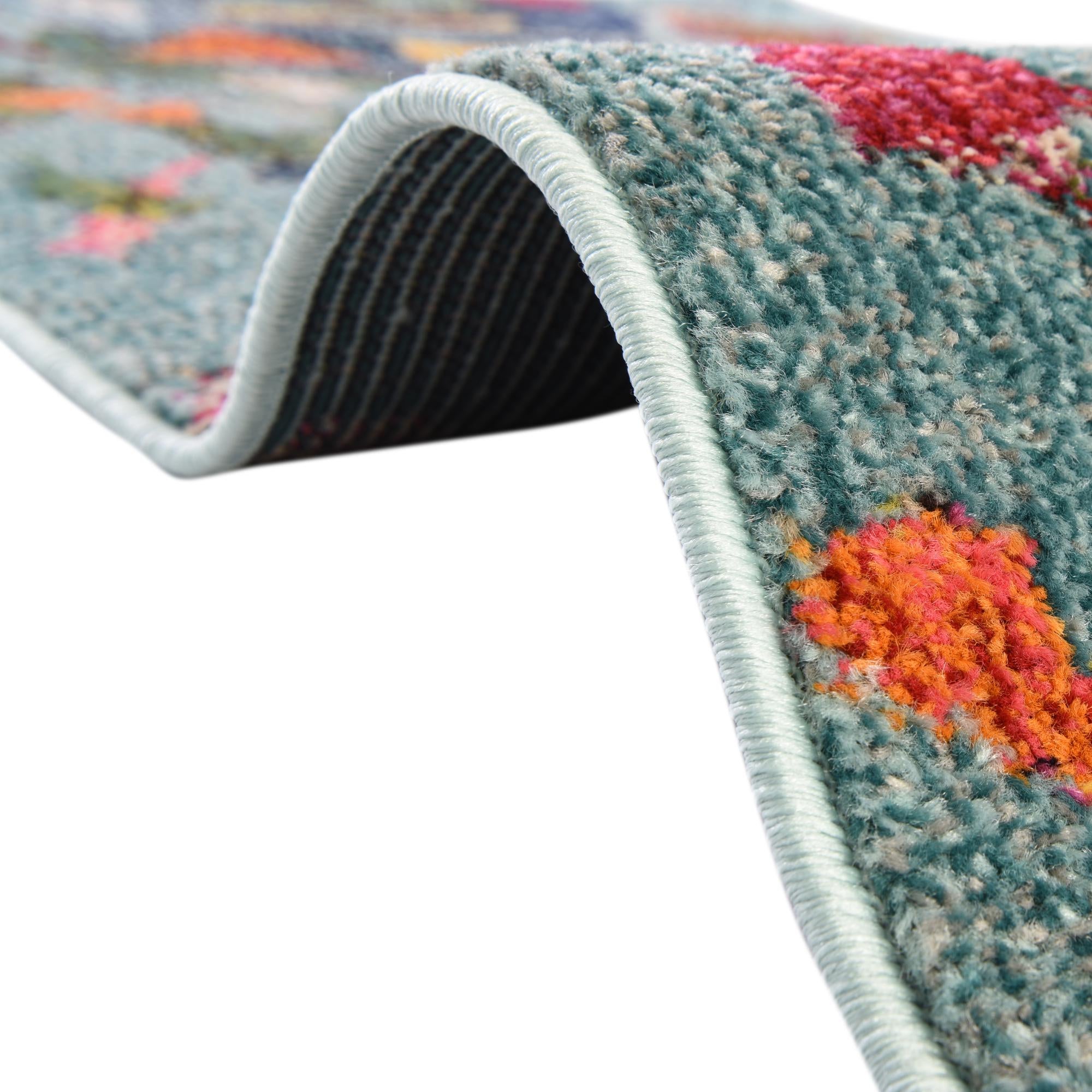 9' x 12' Washable Vivid Rug