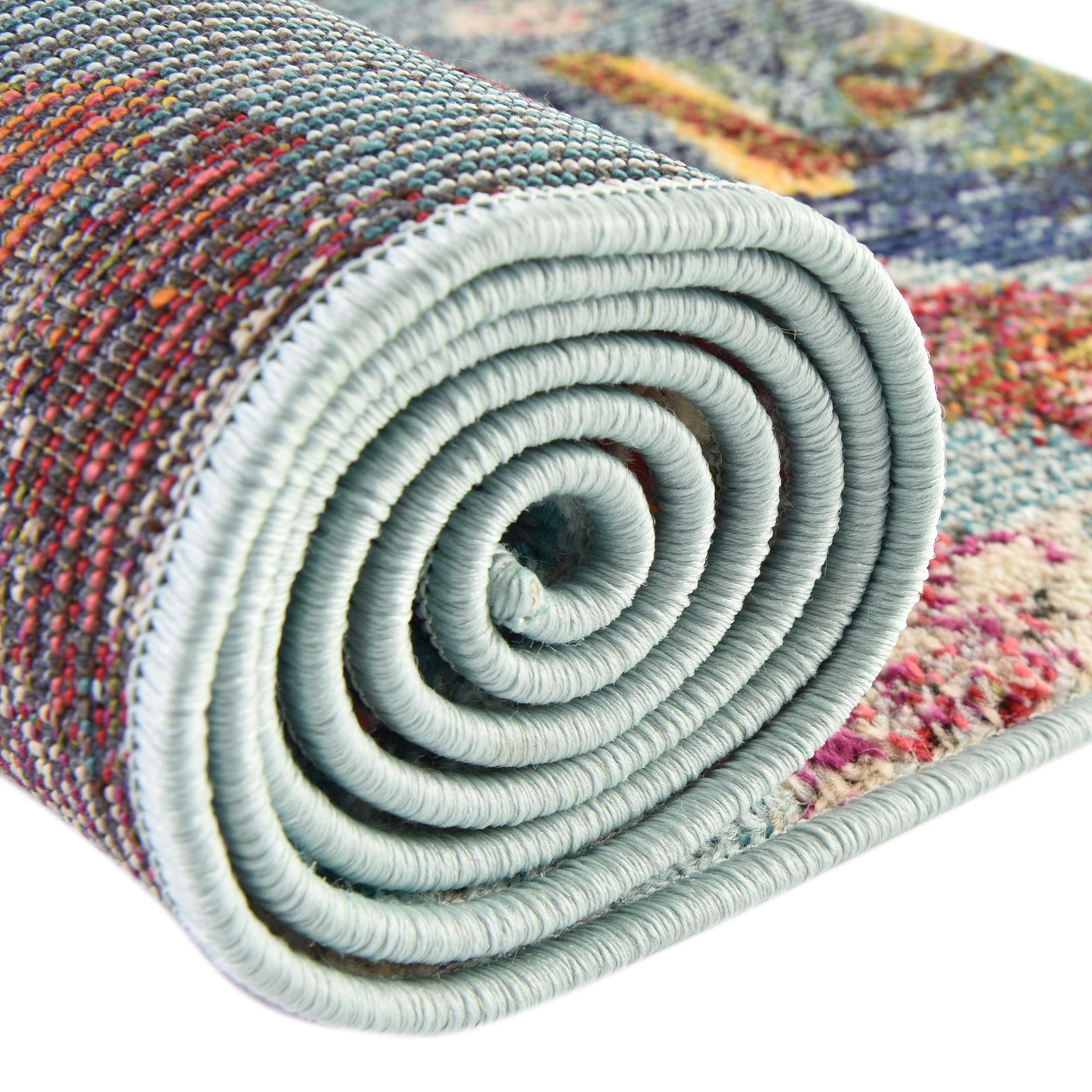 9' x 12' Washable Vivid Rug