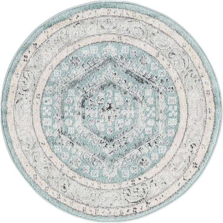Detail image of 90cm x 90cm Aurelia Alfombra redondo