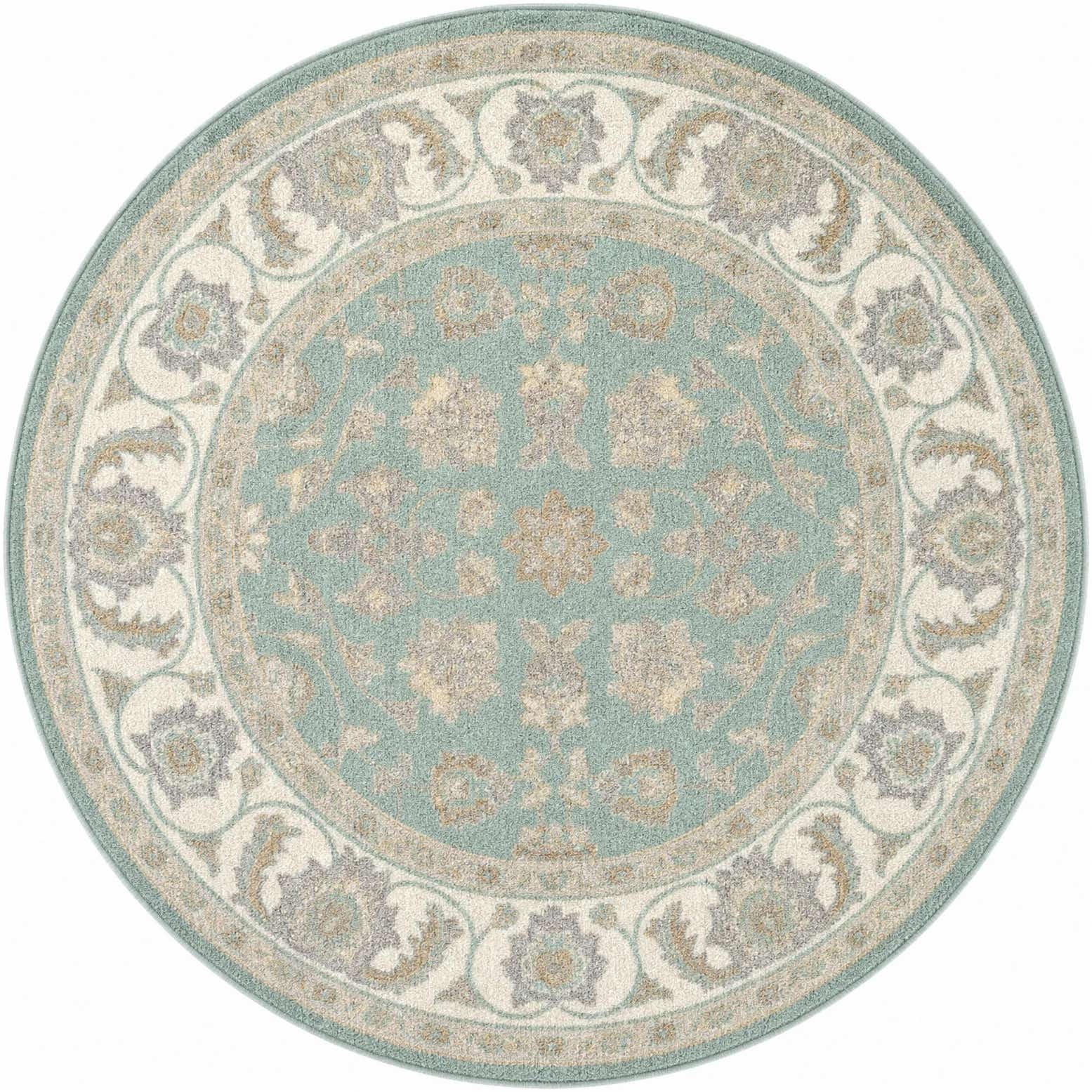 185cm x 185cm Aurelia Alfombra redondo