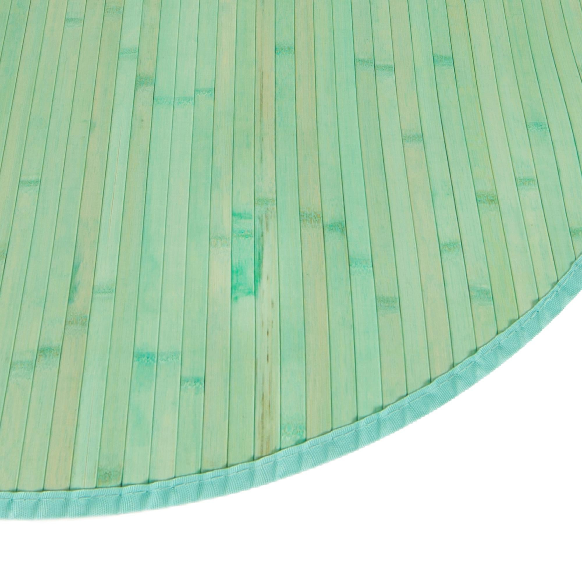 7' x 7' Bamboo Round Rug
