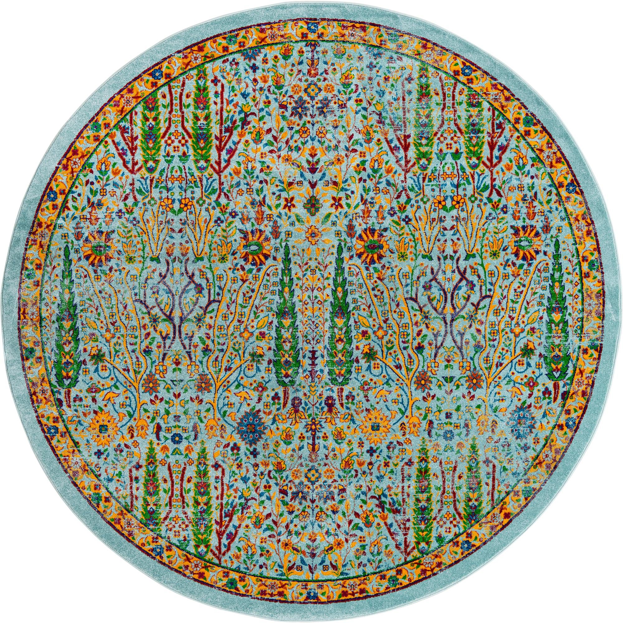 Rug Aqua Blue Swatch link