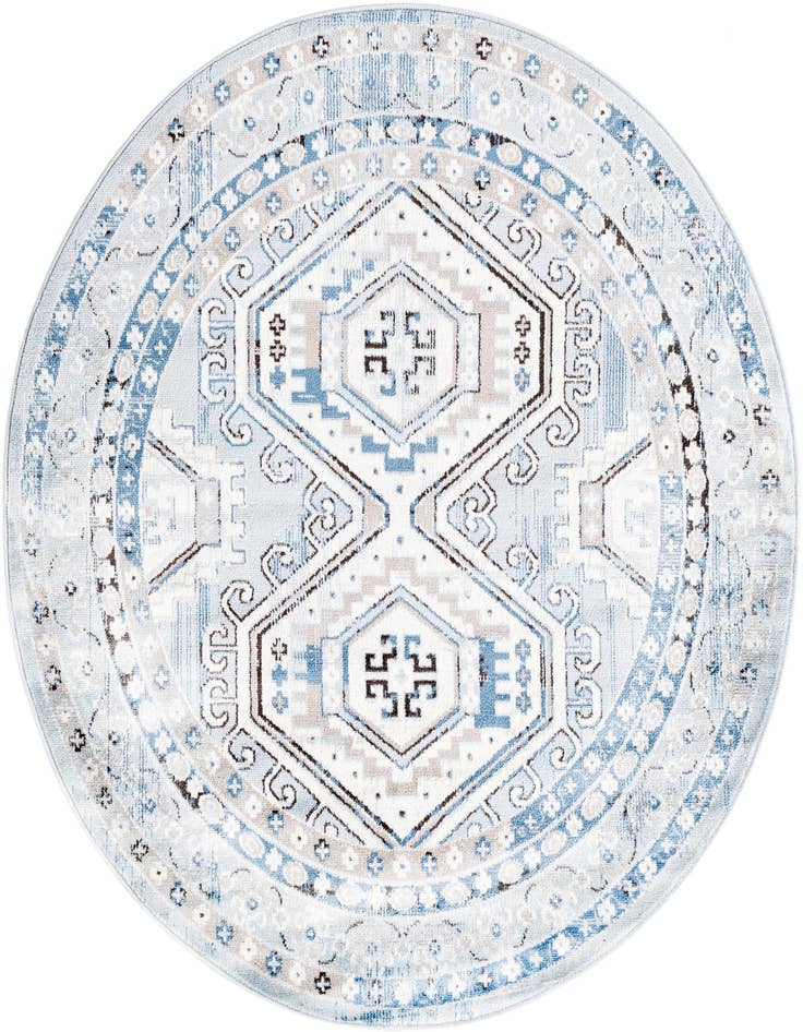 Detail image of 5' 3 x 5' 3 Charlotte Round Rug