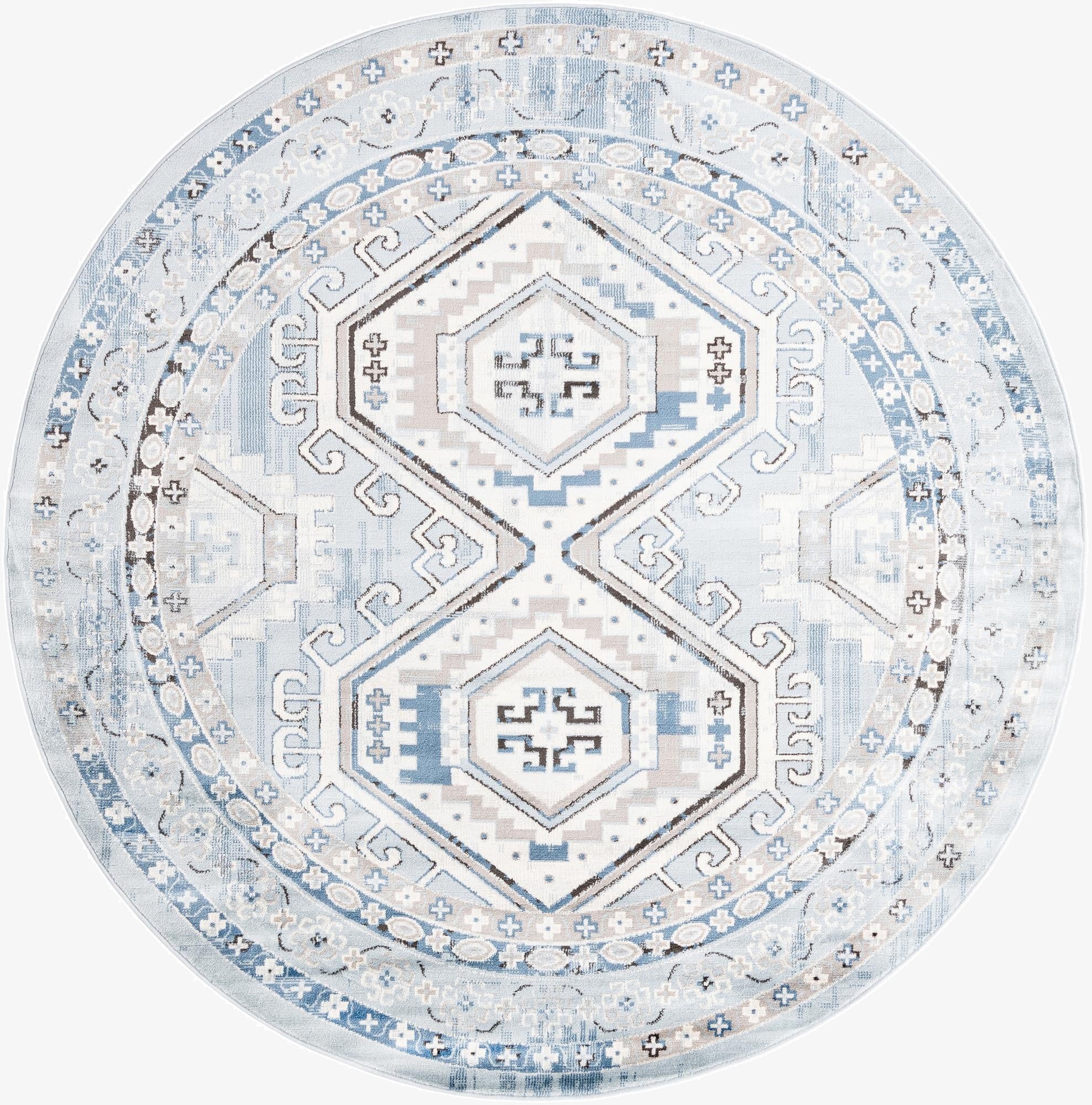 7' 10 x 7' 10 Charlotte Round Rug