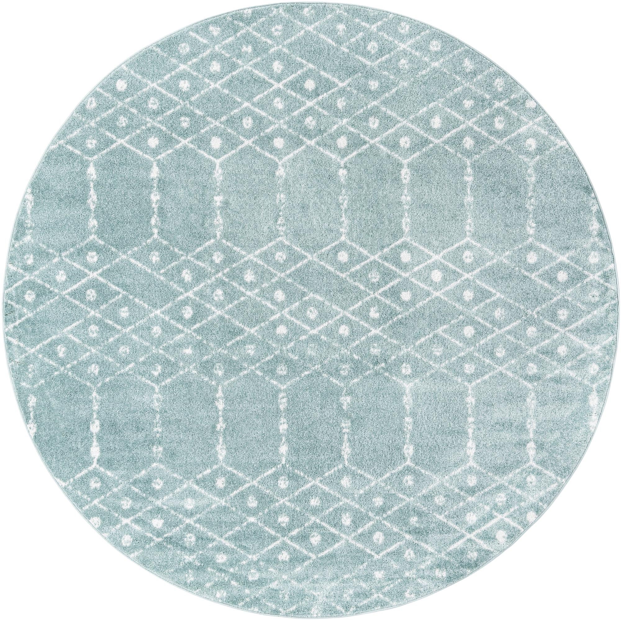 7' 10 x 7' 10 Paxon Trellis Round Rug