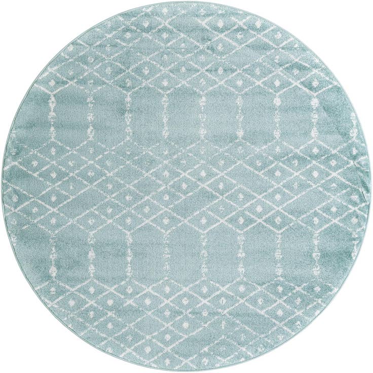 Detail image of 185cm x 185cm Paxon Trellis Alfombra redondo