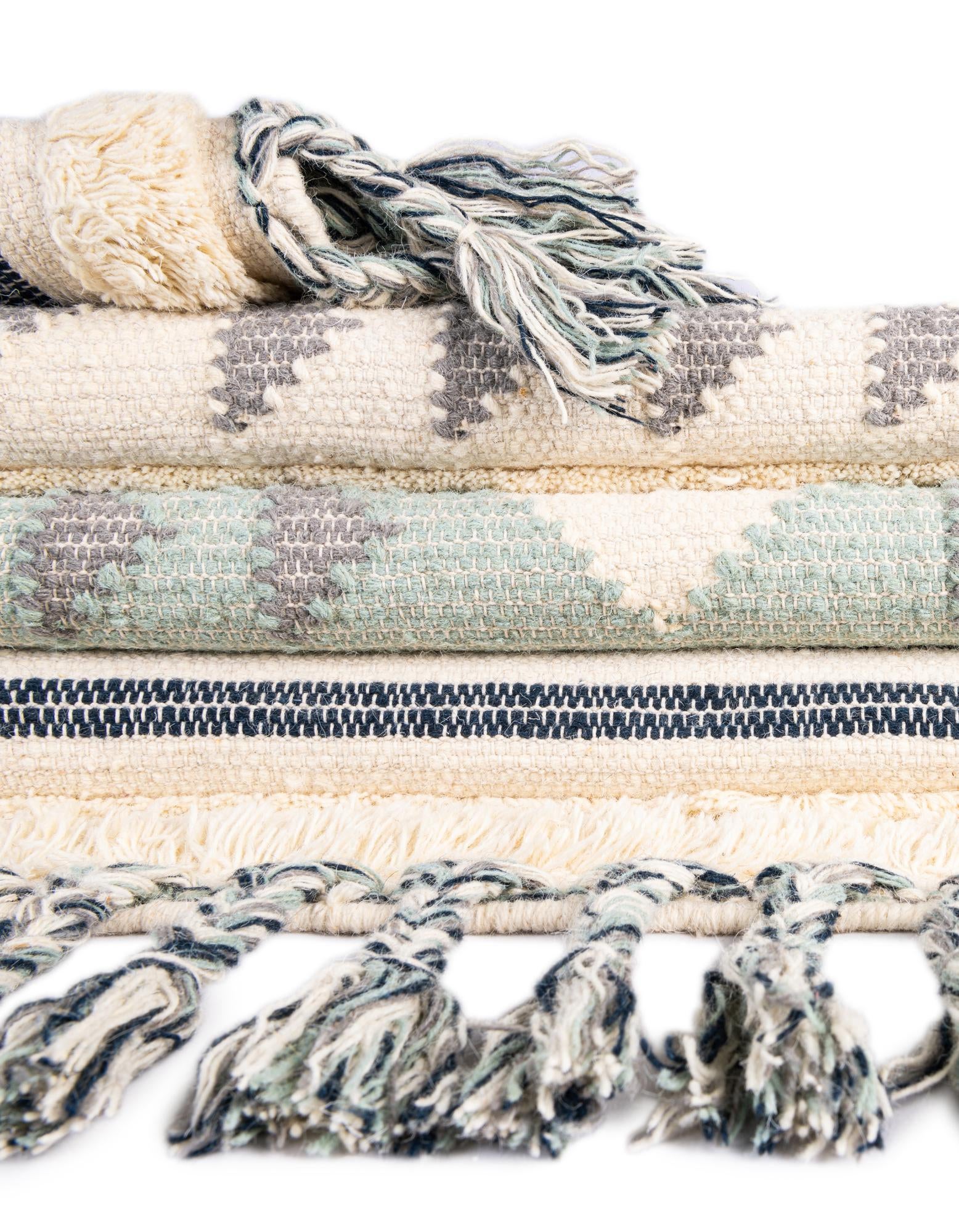 2' 2 x 6' 1 Hand Woven Arizona Wool Runner Rug