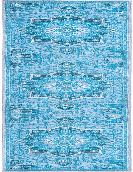 Detail image of 2' 7 x 12' Washable Francesca Runner Rug