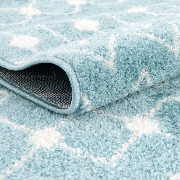 Detail image of 2' x 6' Moroccan Trellis Runner Rug